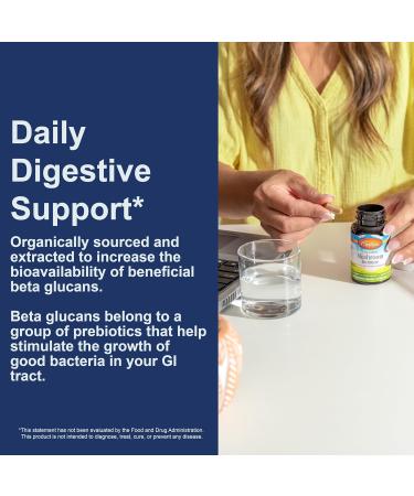 Carlson - Mushroom Complex Organic Blend with Turkey Tail Reishi Maitake Shiitake Chaga Non-GMO 50 Vegetarian Capsules 50 Count (Pack of 1) - Buy Online on GoSupps.com