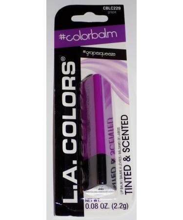 L.A. Colors Tinted & Scented Lip Balm #Colorbalm #GrapeSqueeze