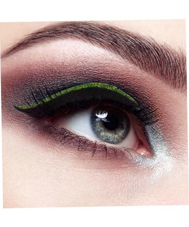 Angoily 72 Pairs Glitter Eyeliner Invisible Eyeliner Sticker Eye Makeup Tools Eyeliner Sticker with Eyelashes Eyeliner Stickers for Eyes Eyeliner Transfer Instant Self- Miss Flash Applique - Buy Online on GoSupps.com