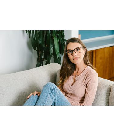 Peepers Women's Blue Light Glasses - Beauty Gray Tortoise 53mm - Buy Online on GoSupps.com