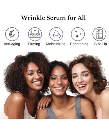 Wrinkle Serum Cream with Retinol Bakuchiol & Niacinamide | 10 Vitamins & Herbs for Dark Circles & Skin Brightening Made in Korea | 1.76 Fl Oz - Buy Online on GoSupps.com