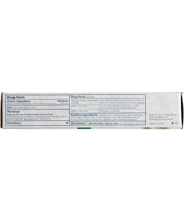 Buy Tom's of Maine Wicked Fresh! Spearmint Ice Toothpaste - 4.7 oz 6 Count | International Shipping Available - Buy Online on GoSupps.com