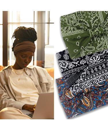 VENUSTE Boho Wide Headbands for Women - 6 Pack Hair Accessories - Buy Online on GoSupps.com