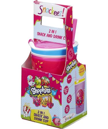 Shopkins Snackeez 2-in-1 Snack and Drink Cup - Convenient Snacking Solution - Buy Online on GoSupps.com