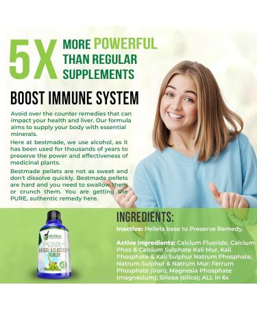 Buy Classic Tissue Cell Salt Kit - All 12 Schussler Remedies in Glass Bottles for Immune Support & Cellular Nutrition | International Shipping - Buy Online on GoSupps.com