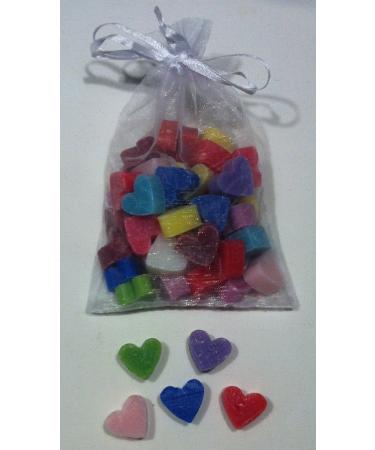 Florex Schafmilchseife 100 Mini Mixed Heart Soap Favours