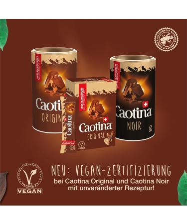 Caotina Original Drinking Chocolate - Premium Swiss Cocoa Powder for Hot Chocolate (500g) - Sustainable & Certified - Buy Online on GoSupps.com