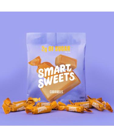 SmartSweets Soft Caramels 45 gram pouches (pack of 14) - Buy Online on GoSupps.com