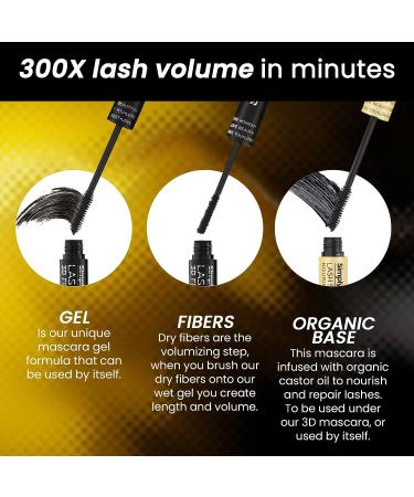 3D Black Mascara for Volume & Length - Non-Toxic, Cruelty-Free Formula for Stunning Eyelashes | Simply Naked Beauty - Buy Online on GoSupps.com