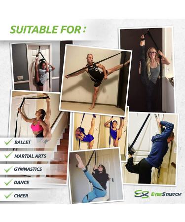 EverStretch Leg Stretcher PRO - Over The Door Flexibility Trainer for Ballet, Dance, Martial Arts | Professional Stretching Equipment - Buy Online on GoSupps.com