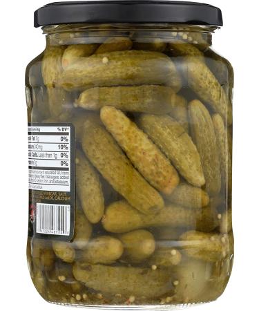 ROLAND Cornichons 24 oz - Premium Pickled Gherkins for Gourmet Cooking - Buy Online on GoSupps.com