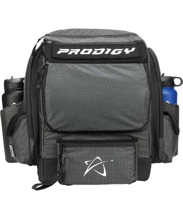 Prodigy Disc BP-1 V3 Disc Golf Backpack | 30+ Disc Capacity | Pro Quality, Tear & Water Resistant Charcoal Bag - Buy Online on GoSupps.com