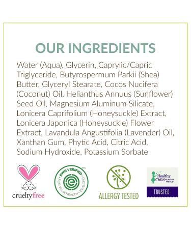 Baby Mantra Calming Lotion - 6.3 oz. Pump Bottle, EWG Verified Moisturizing Cream with Shea Butter & Lavender Oil for Newborns, Infants, Babies with Sensitive Skin - Buy Online on GoSupps.com