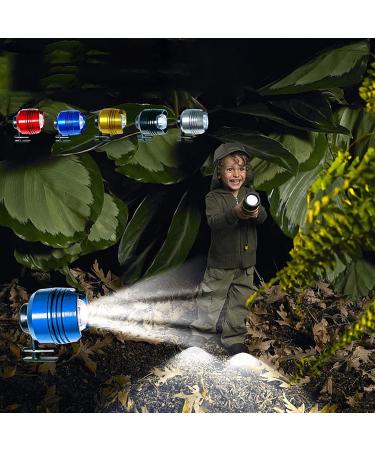 Yosoo Health Gear Blue Clogs with Hands-Free Flashlight - 2 Pieces Aluminum Alloy Clip-On Lights - Buy Online on GoSupps.com