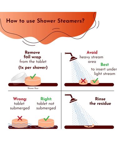 Cleverfy Shower Steamers - 12 Aromatherapy Shower Bombs with Essential Oils | Peppermint, Lavender, Vanilla & More - Buy Online on GoSupps.com