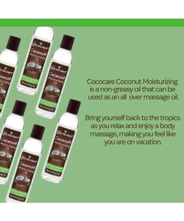 Cococare Coconut Moisturizing Oil 8.5 Fl Oz - Natural Coconut Oil for Deep Hydration & Nourishment | International Shipping Available - Buy Online on GoSupps.com