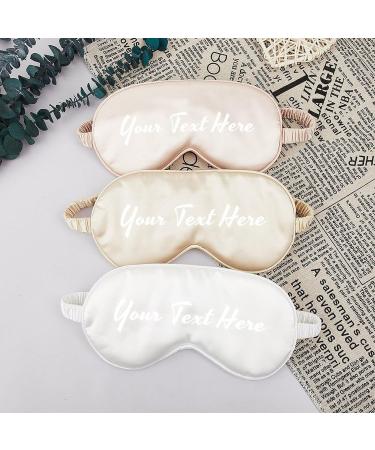 Custom Bridesmaid Sleep Masks Personalized Stain Eye Mask with Any Text Customized Sleep Eye Masks for Bride & Bridesmaids Bachelorette Party Favor Maid of Honor Gift Bridesmaid Gifts Grey - Buy Online on GoSupps.com