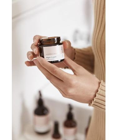 Women's Daily Night Cream 50ml - Enrich & Hydrate with Vitamins B3 B5 Ginseng & Cranberry | Natural Vegan Skincare - Buy Online on GoSupps.com