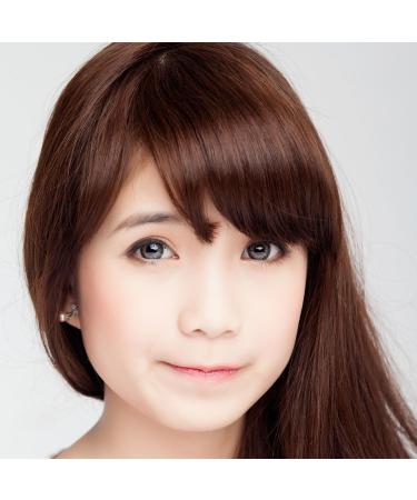 Buy Matlens Tricolor Bella Gray Colored Contact Lenses - Big Eyes Effect | Includes 2 Lenses Caring Container & 50ml Solution | International Shipping Available - Buy Online on GoSupps.com