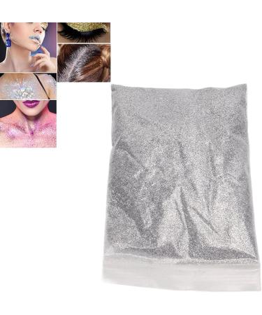  TEUOPIOE 50g Gorgeous Eye Catching Sparkle Sparkle Widely Used Easy Remove Glitter Craft Eye Shadow Gift (Silver) - Buy Online on GoSupps.com