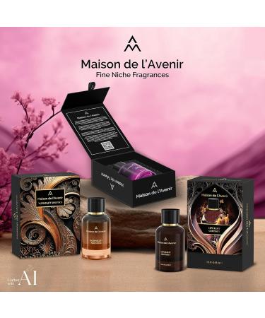 Maison de l'Avenir Aurora Opulence - with notes of Rose Jasmine and Honeycomb - Unisex - Romantic Perfume for Women - Luxury Cologne for Men - Long Lasting - Fine Niche Fragrance - Buy Online on GoSupps.com