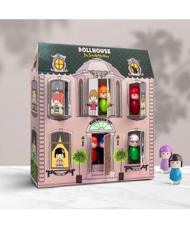 beauty4britain Kids Nail Polish Set 12 Non-Toxic Peel-Off Nail Polishes 2 Nail Files & Nail Stickers Quick Dry Scented Nail Polish - Buy Online on GoSupps.com