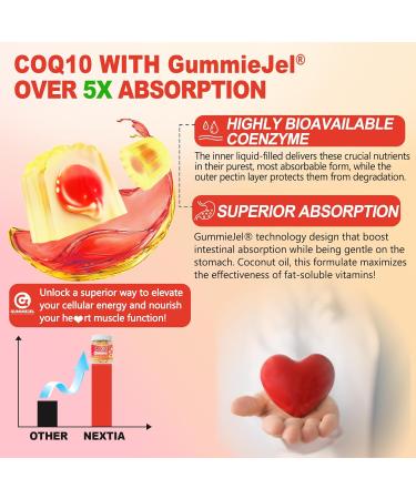 Nextdia Coq10 100mg 200mg Gummies Sugar-Free Methylated Multivitamin for Women Gummies - Buy Online on GoSupps.com