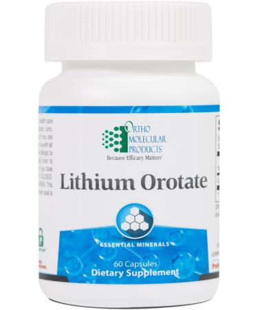 Ortho Molecular - Lithium Orotate - 60 Capsules - Buy Online on GoSupps.com