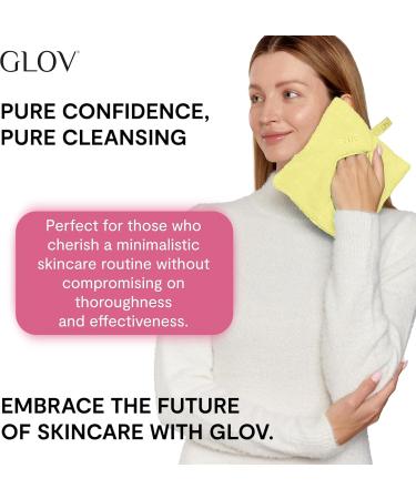 Hypoallergenic Microfiber Makeup Remover Mitt Face Towel Makeup Remover Cloth for All Skin Types with Just Water No Chemicals Washable (Baby Banana) - Buy Online on GoSupps.com