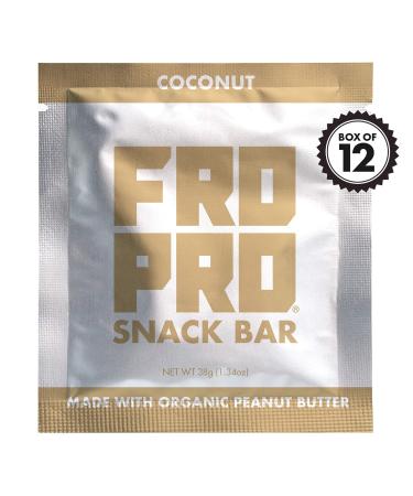 Buy FROPRO Coconut Snack Bar 1.34 OZ - Healthy Snack Vegan Gluten-Free International Shipping Available - Buy Online on GoSupps.com