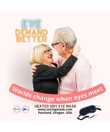 UNClog Heated Eye Mask for Blepharitis-Stye Relief with Rose Quartz | Moist Heat Treatment for Unclogging Glands, Dry Eye Relief, Chalazion, MGD | Beauty & Warm Therapy | 1yr Guarantee - Buy Online on GoSupps.com