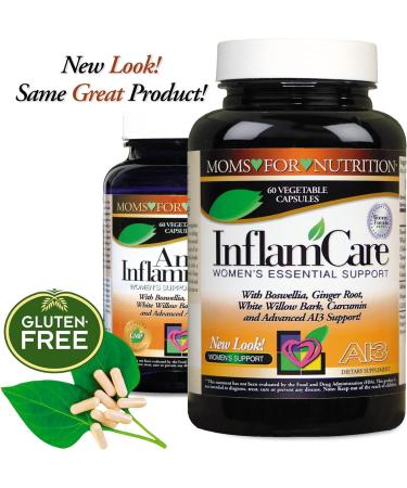 Moms For Nutrition InflamCare 3000MG Essential Synergy Women's Gluten Free - 60 Count - Buy Online on GoSupps.com