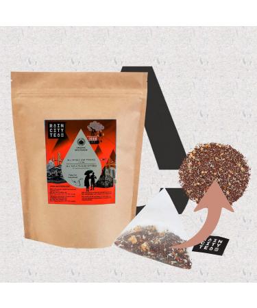 Maple Coconut Jive Organic Herbal & Fruit Tea Bags 50 Compostable Whole Leaf Chai Tea Bags - USDA Certified l Cellulose Inner Packaging l - Buy Online on GoSupps.com