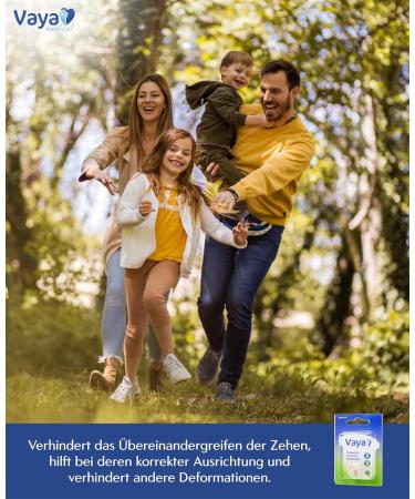 Vaya Medical Toe Spreader - Double Ring Overlapping Toe Correction - Smart Gel - Size L/XL - Buy Online on GoSupps.com