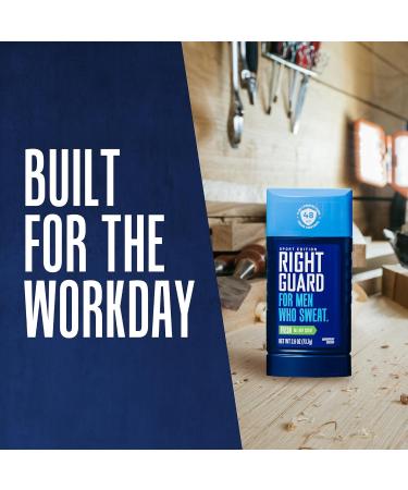 Right Guard Sport Invisible Solid Antiperspirant & Deodorant | 4-in-1 Protection for Men | 48-Hour Odor Control Fresh Scent 2.6 oz. (6 count) NEW - Fresh - Buy Online on GoSupps.com