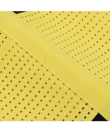 Oumefar Lower Back Support | Breathable Waist Protection for Lumbar Spine & Posture Restoration | Sciatica & Scoliosis Relief - Yellow - Buy Online on GoSupps.com