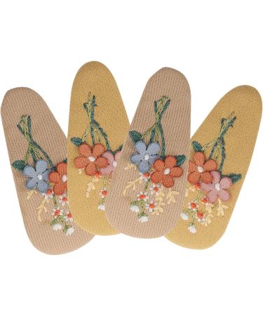 FOMIYES 4 Pairs Hairpin Cloth Hair Clips Baby Hair Pin Girls Hair Clips for Kids Ages 4-8 Kids Accessories for Girls Retro Hair Pin Hair Barrettes Clip Alloy Child Vintage Cloth Flowers - Buy Online on GoSupps.com