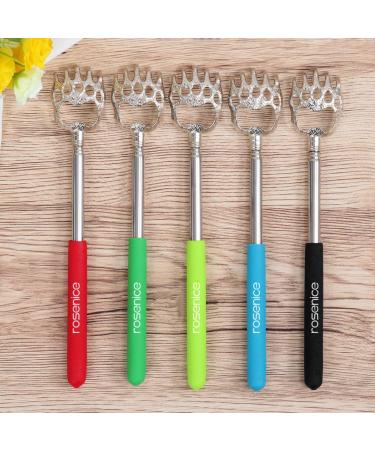 Rosenice Telescopic Back Scratcher 5 Pack - Portable Extendable Bear Claws for Ultimate Relief | International Shipping Available - Buy Online on GoSupps.com