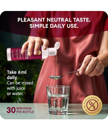 Liposomal Turmeric Curcumin with Resveratrol Liquid Formula with High Absorption 30 Servings Vegan Non-GMO Gluten-Free 6 fl oz (180 ml) - Buy Online on GoSupps.com