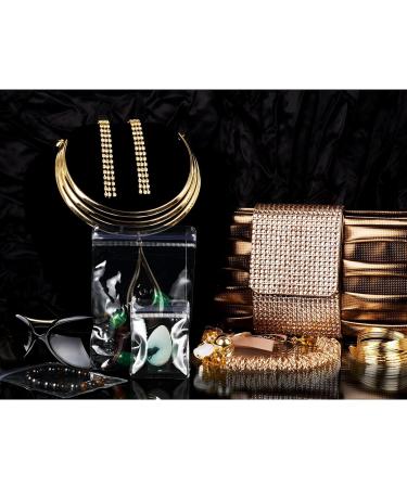 Clear PVC Jewelry Zipper Bags - Self Seal Storage Pouches for Rings, Earrings - Transparent Lock Bags for Holding Jewelries - 120 Pieces - Multiple Sizes Available - Buy Online on GoSupps.com