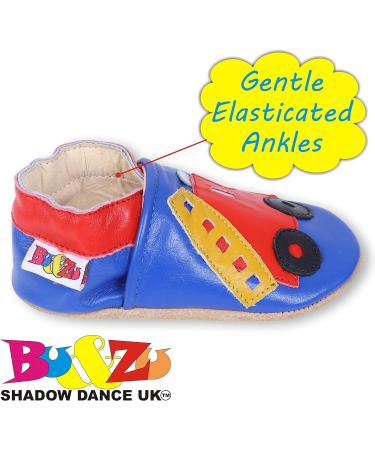 SHADOW DANCE UK Baby Shoes - Soft Sole Toddler Winter Booties, 15 Fireengine, 0-6 Months - Buy Online on GoSupps.com