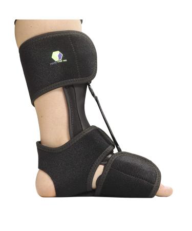 MARS WELLNESS Comfort Dorsal Night Splint - Pain Relief from Plantar Fasciitis, Drop Foot, and Achilles Tendinitis - Large Large (Pack of 1)