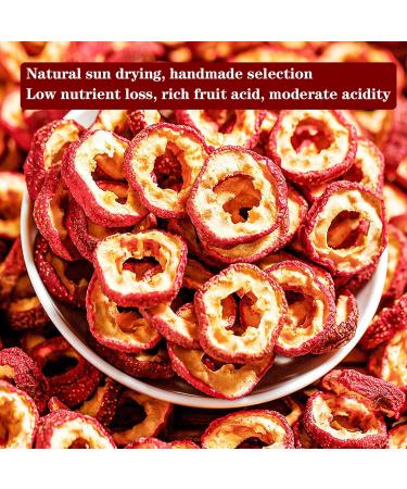 Premium Dried Hawthorn Fruit Tea Hawthorn Slices 8.46oz/240g Seedless Hawthorn Tea Infusion Smoothie Natural Dried Fruit Slices No Addition  - Buy Online on GoSupps.com