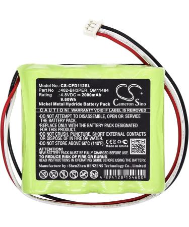 Estry 2000mAh Battery Replacement for Chatillon DFS2-R DFS Force SPK-DF-112 DFX2 - High-Quality International Shipping - Buy Online on GoSupps.com