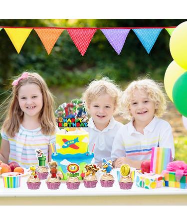 47-Piece Cartoon Cake Topper Set | Fun Cake Decorations for Children's Birthdays - Buy Online on GoSupps.com