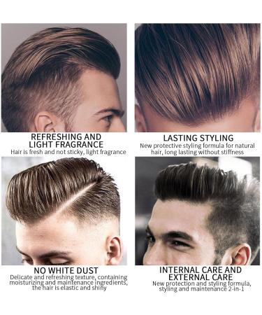 2 Hair Wax Gel with Comb | Mens Hair Styling Gel Tool Lightweight Hair Styling Gel Long Lasting Hair Wax Gel with Dip Comb Men Care Styling Wax Solution 280ml Shzons 2 Pcs Comb Styling Gel 280ml - Buy Online on GoSupps.com