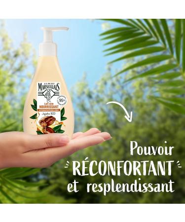 Le Petit Marseillais | Lait Soin Nourrissant Jojoba Bio (flacon-pompe de 250 ml) Lait hydratant pour peaux s ches et tr s s ches Lait corps avec 95% d'ingr dients d'origine naturelle OLD 250 ml (Lot de 1) - Buy Online on GoSupps.com