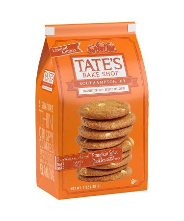 Tate's Bake Shop Limited Edition Pumpkin Spice Cookies - 4 x 7 oz Bags - Buy Online on GoSupps.com