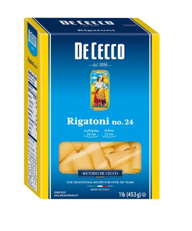 De Cecco Pasta, Rigatoni, 16 Ounce (Pack of 5) Rigatoni 16 Ounce (Pack of 5)