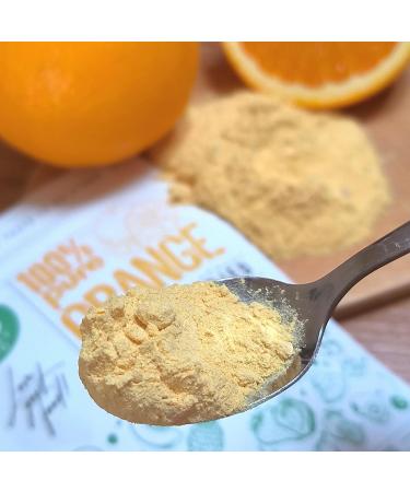 Dried Orange Peel Powder - Turkish Tea Cake Topping & Smoothie Ingredient - Buy Online on GoSupps.com